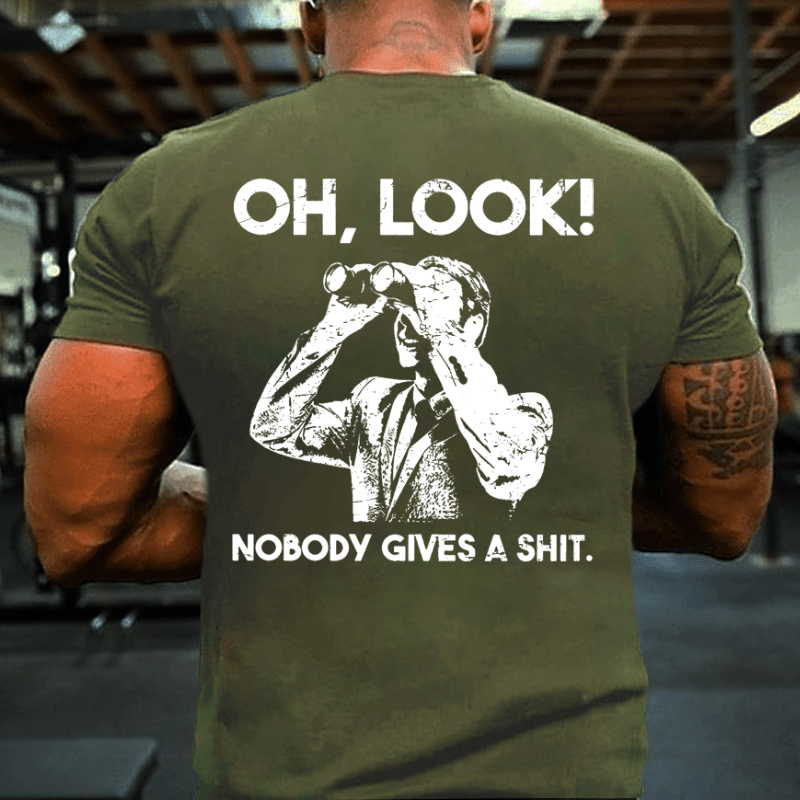 Maturelion Oh Look Nobody Gives A Shit T-shirt