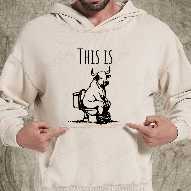 Maturelion This Is Bullshit Washed Custom Hoodies