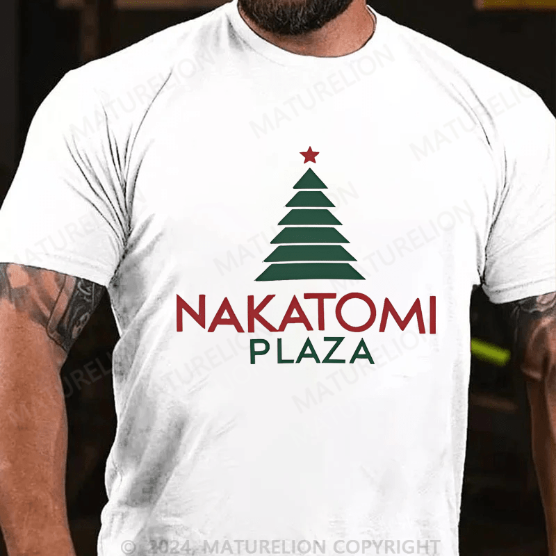 Maturelion Christmas T-Shirt Nakatomi Plaza Christmas Party 1988 T-shirt