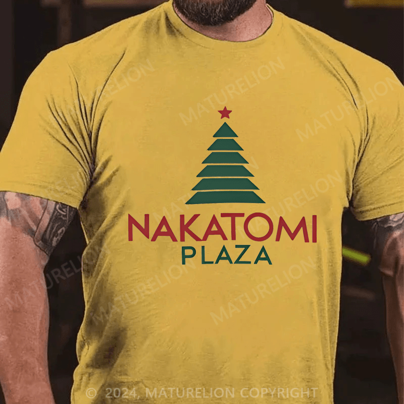 Maturelion Christmas T-Shirt Nakatomi Plaza Christmas Party 1988 T-shirt