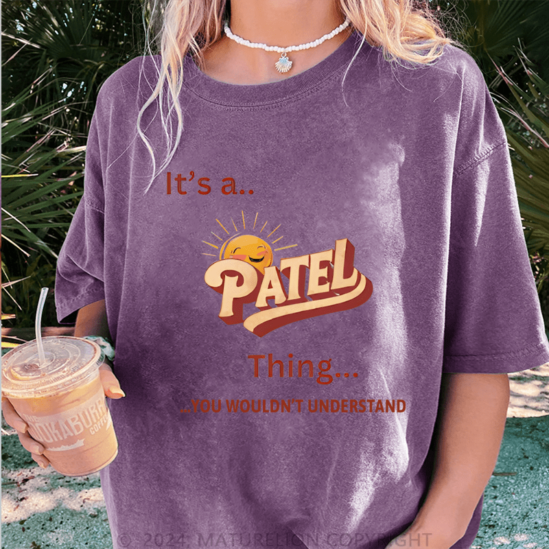 Maturelion Custom Women T-Shirt It's A Your Name Thing You Wouldn't Understand Funny Women T-Shirt