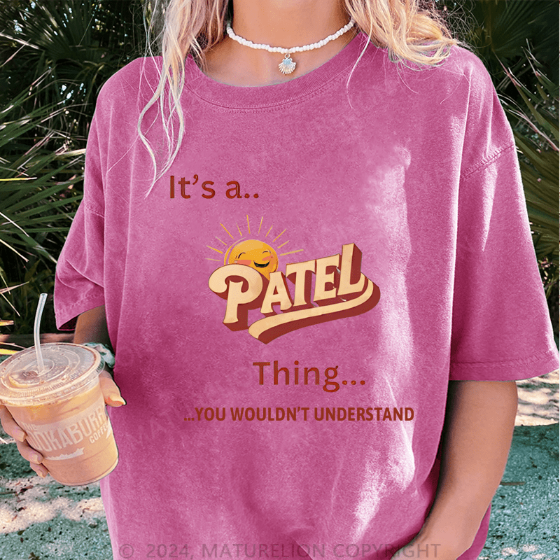 Maturelion Custom Women T-Shirt It's A Your Name Thing You Wouldn't Understand Funny Women T-Shirt
