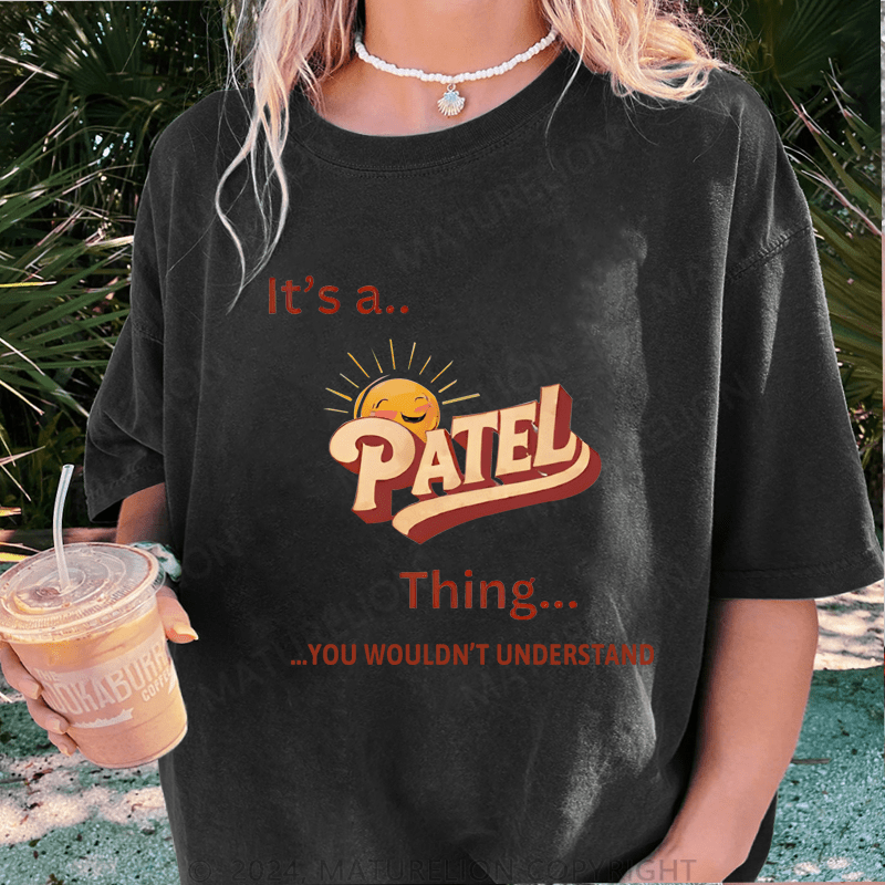 Maturelion Custom Women T-Shirt It's A Your Name Thing You Wouldn't Understand Funny Women T-Shirt
