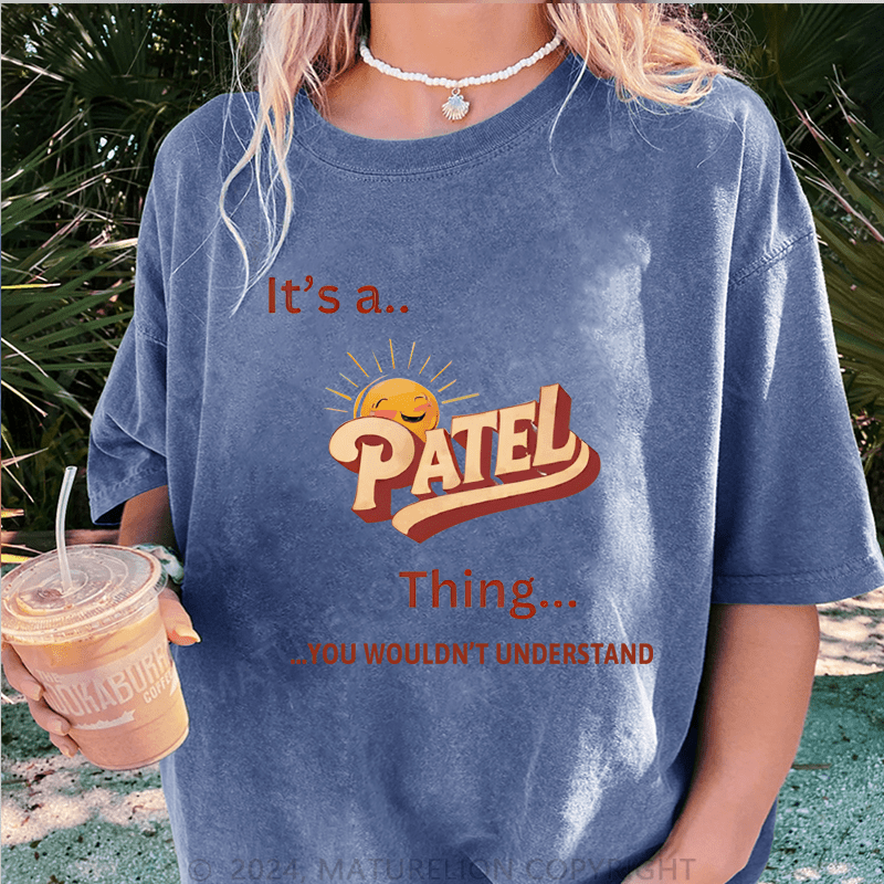 Maturelion Custom Women T-Shirt It's A Your Name Thing You Wouldn't Understand Funny Women T-Shirt