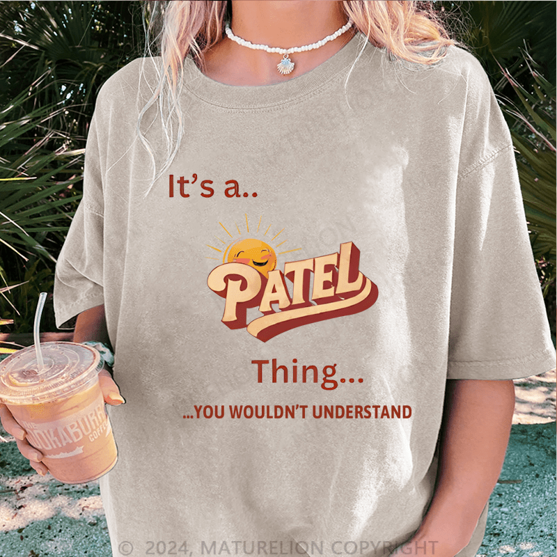 Maturelion Custom Women T-Shirt It's A Your Name Thing You Wouldn't Understand Funny Women T-Shirt