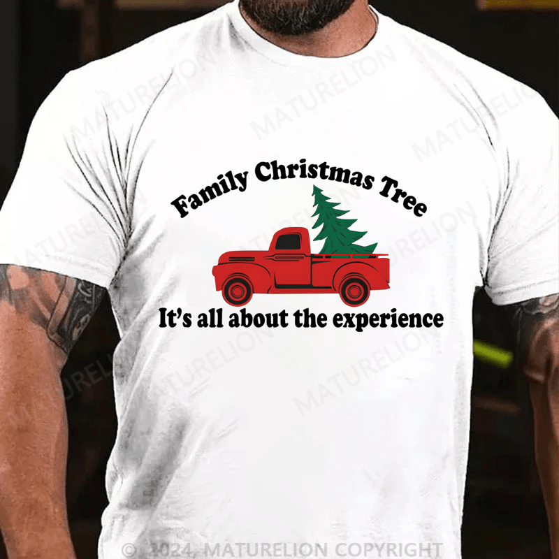 Maturelion Family Christmas Tree T-shirt