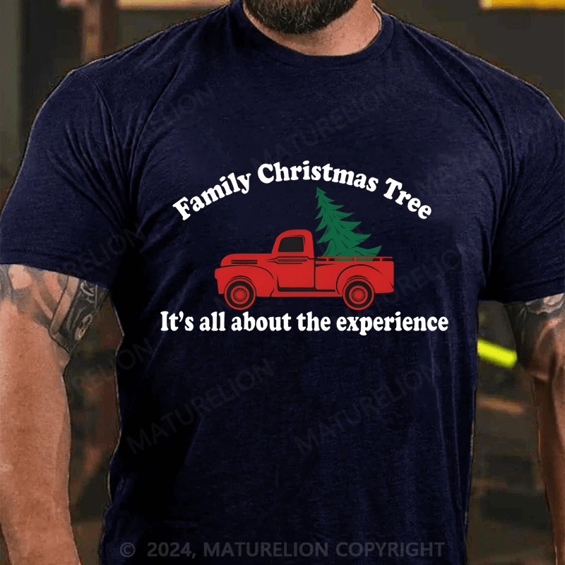 Maturelion Family Christmas Tree T-shirt