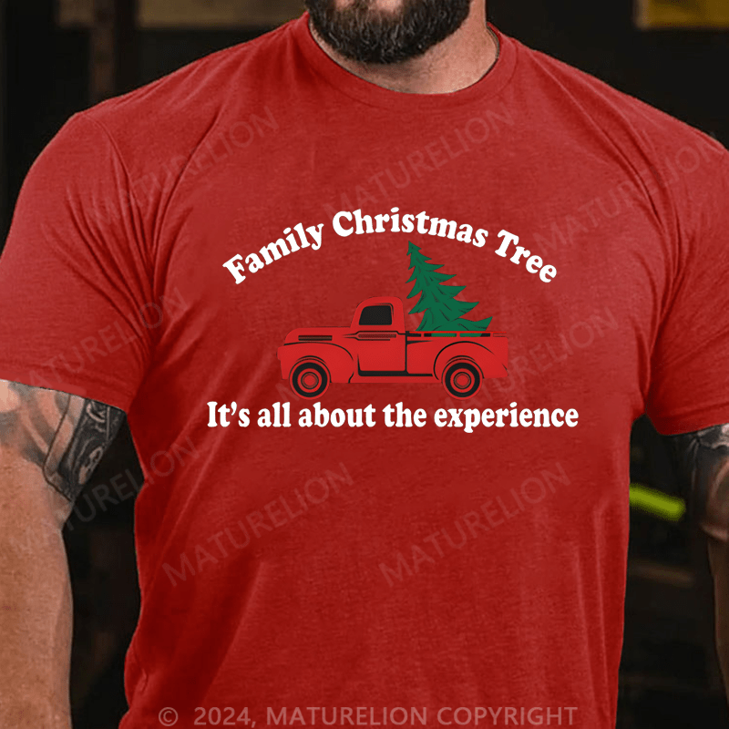 Maturelion Family Christmas Tree T-shirt