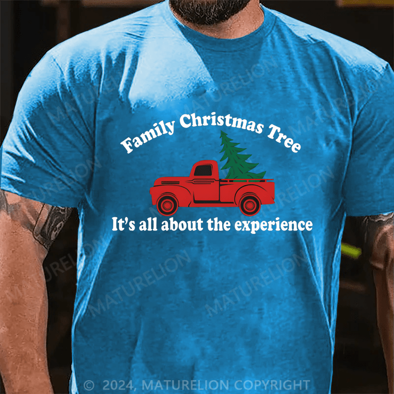 Maturelion Family Christmas Tree T-shirt