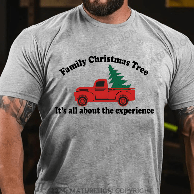 Maturelion Family Christmas Tree T-shirt