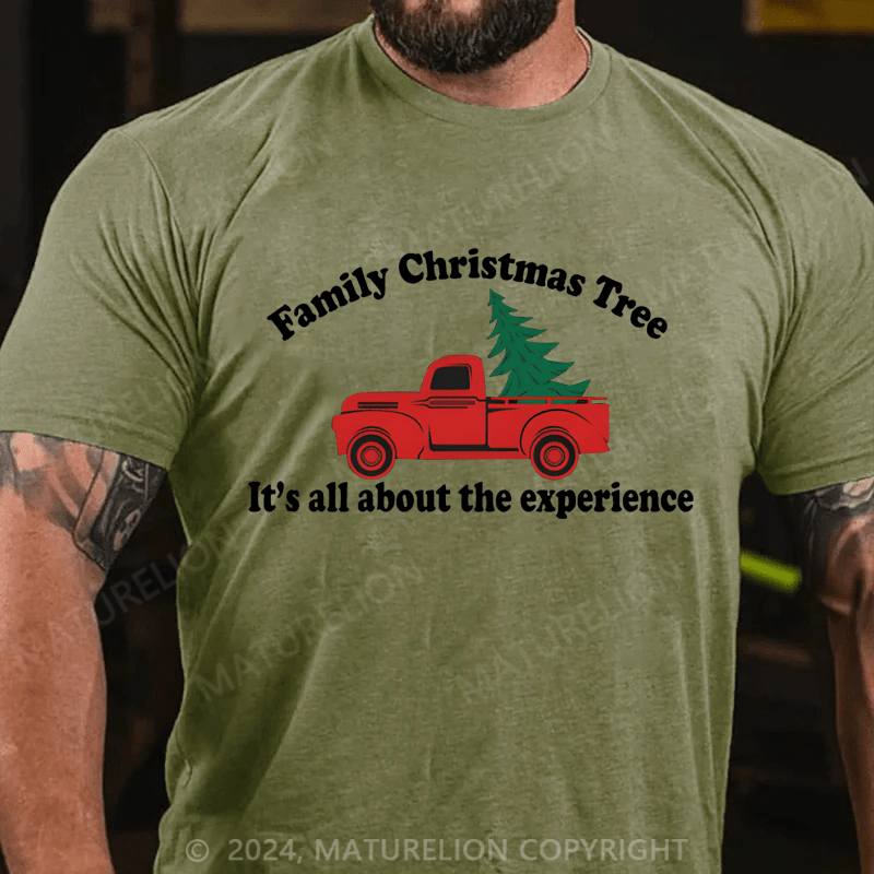 Maturelion Family Christmas Tree T-shirt