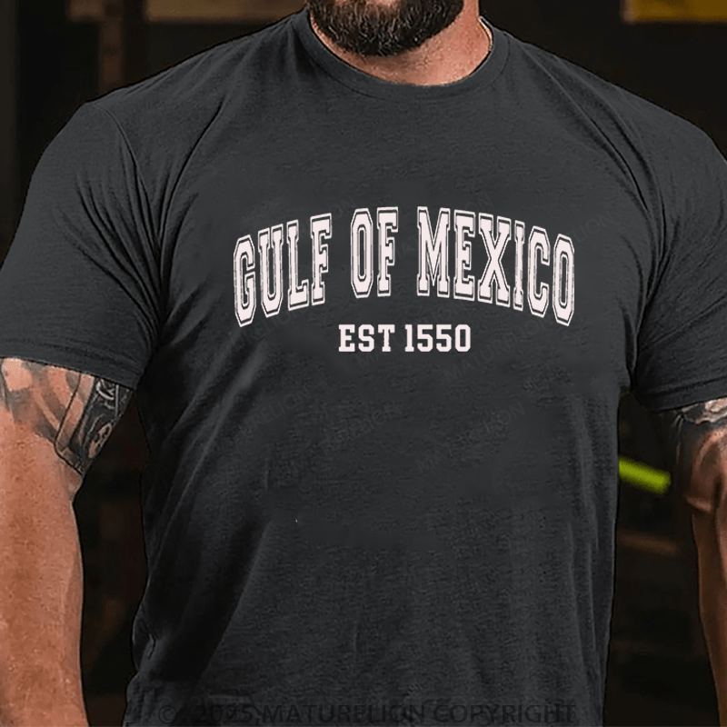 Maturelion Men's T-Shirt Gulf Of Mexico T-Shirt (Free Customization)