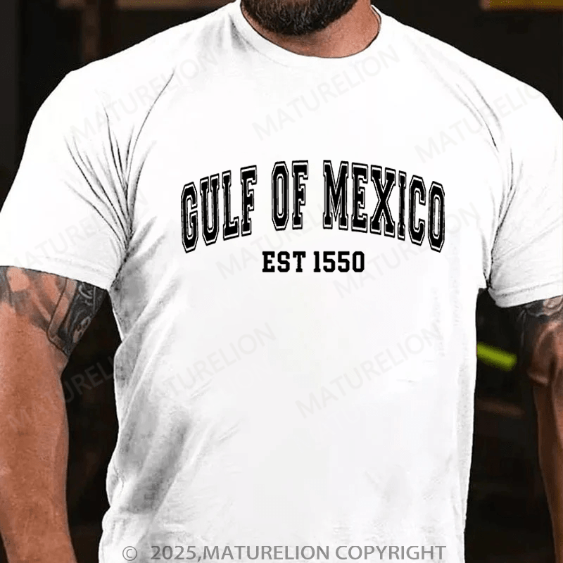 Maturelion Men's T-Shirt Gulf Of Mexico T-Shirt (Free Customization)