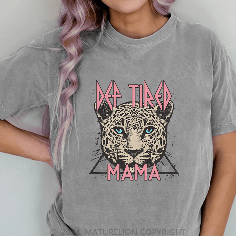 Maturelion Tigers DTG Printing Washed Cotton T-Shirt