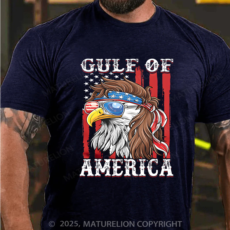 Maturelion Men's T-Shirt Gulf Of Us 4th Of July T-shirt