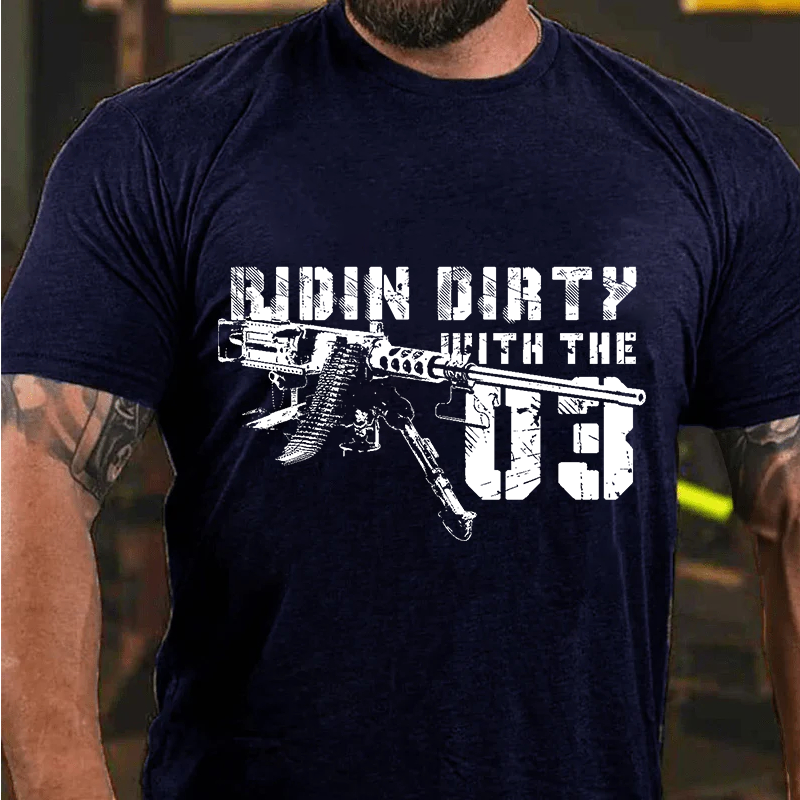 Maturelion Men's T-Shirt Ridin' Dirty with the '03 Cotton T-Shirt