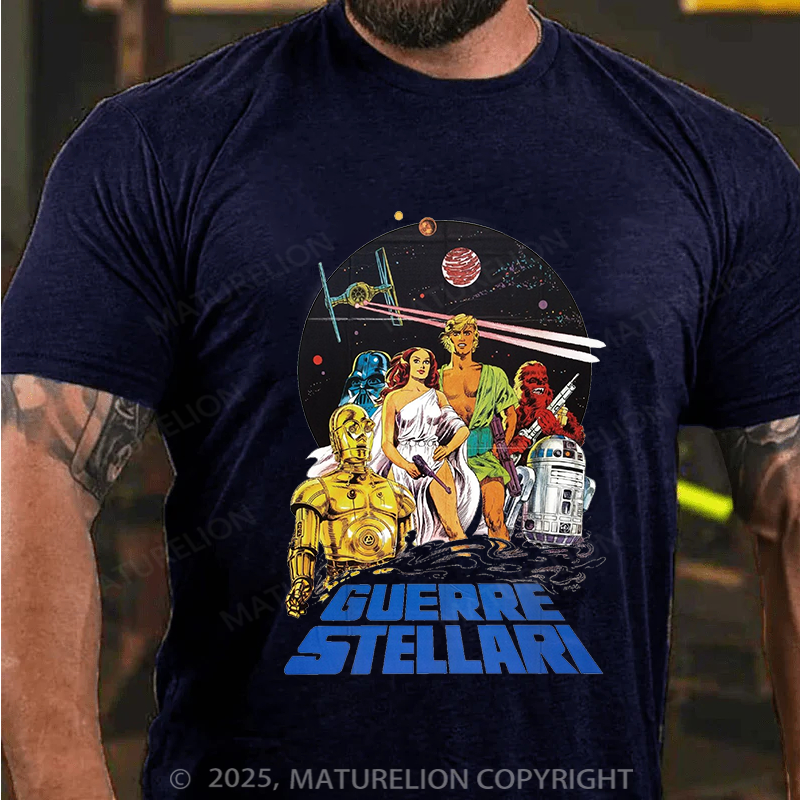 Maturelion Men's T-shirt Promo Cotton T-shirt