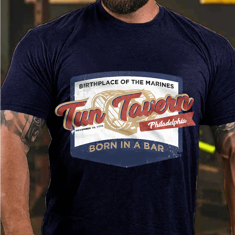Maturelion Men's T-Shirt Tun Tavern Cask Cotton T-Shirt
