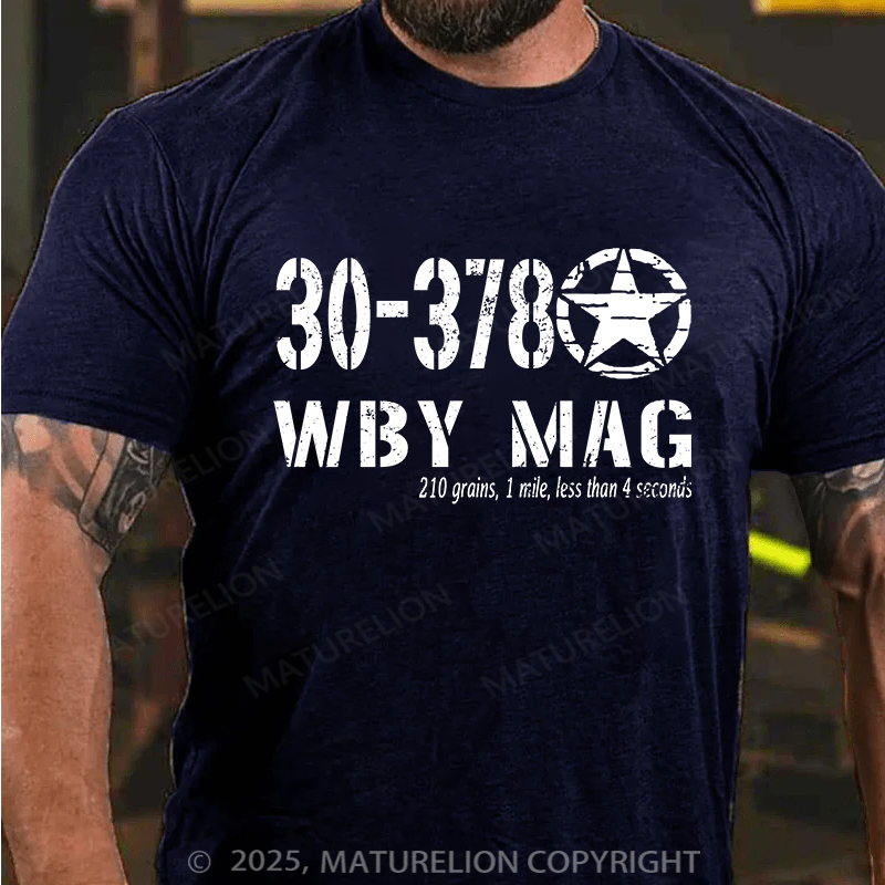 Maturelion Men's T-shirt Wby Mag Cotton T-shirt