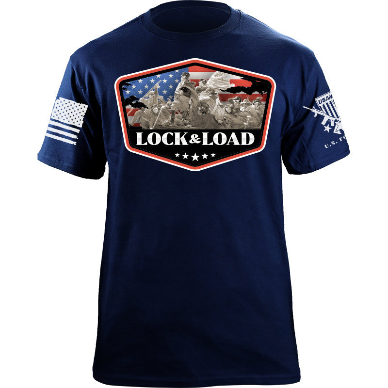 Maturelion Men's T-shirt Lock Load Delaware Cotton T-shirt