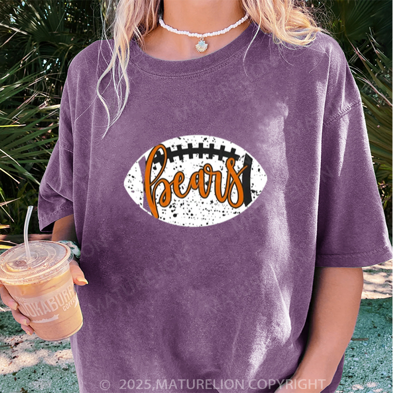 Maturelion Women's T-shirt Custom Team Name DTG Washed T-shirt