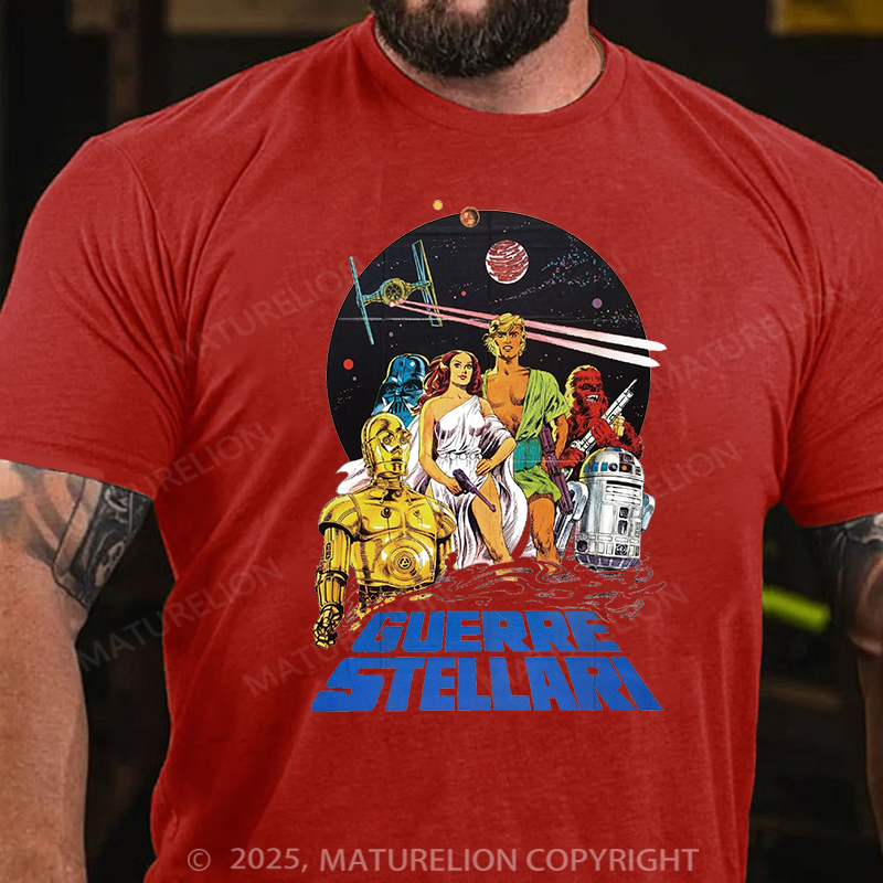 Maturelion Men's T-shirt Promo Cotton T-shirt