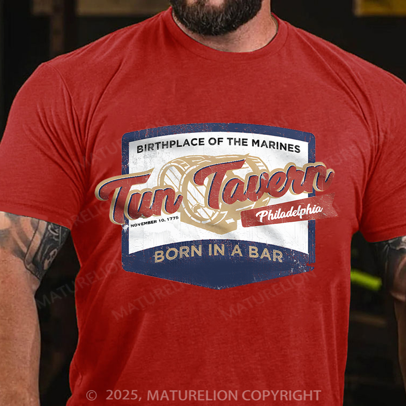 Maturelion Men's T-Shirt Tun Tavern Cask Cotton T-Shirt