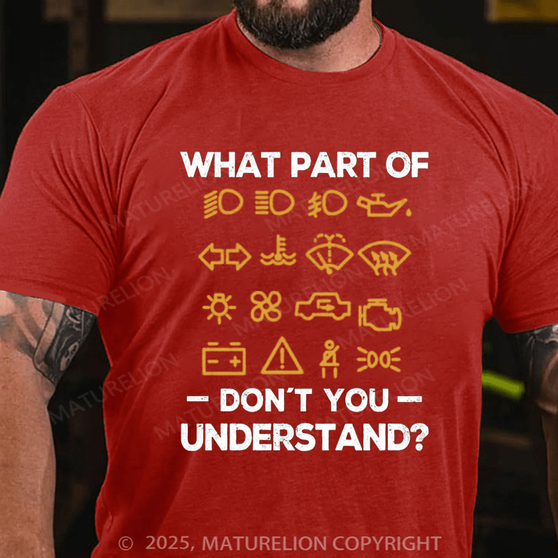 Maturelion Men's T-shirt Auto Mechanic Sayings Cotton T-shirt