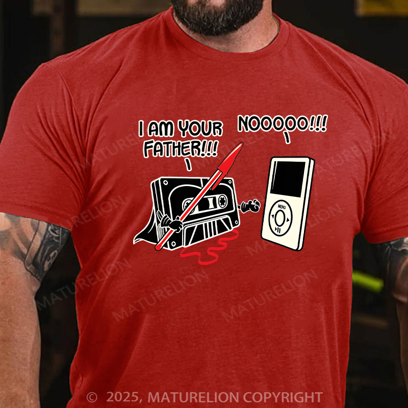 Maturelion Men's T-shirt I Am Your Father Father's Day T-shirt