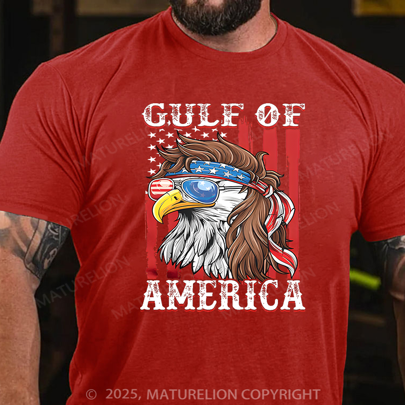 Maturelion Men's T-Shirt Gulf Of Us 4th Of July T-shirt