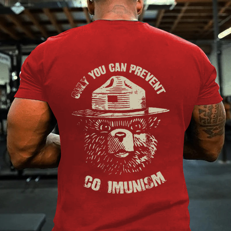 Maturelion Men's T-Shirt Only You Can Prevent Communism Cotton?T-Shirt