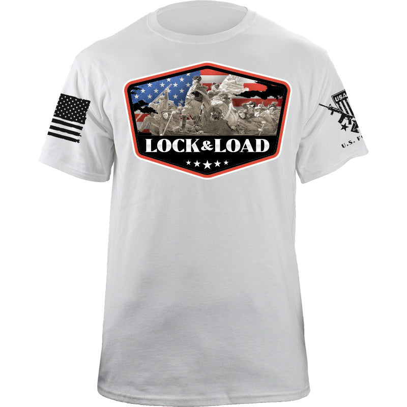Maturelion Men's T-shirt Lock Load Delaware Cotton T-shirt