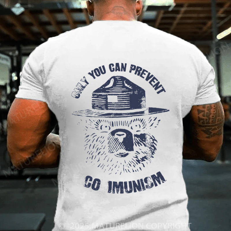 Maturelion Men's T-Shirt Only You Can Prevent Communism Cotton?T-Shirt