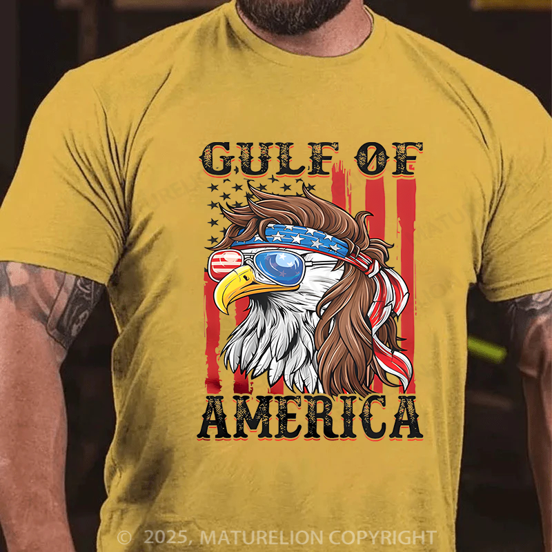 Maturelion Men's T-Shirt Gulf Of Us 4th Of July T-shirt