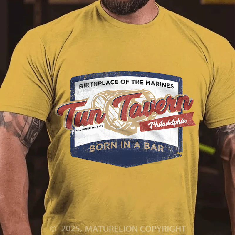 Maturelion Men's T-Shirt Tun Tavern Cask Cotton T-Shirt