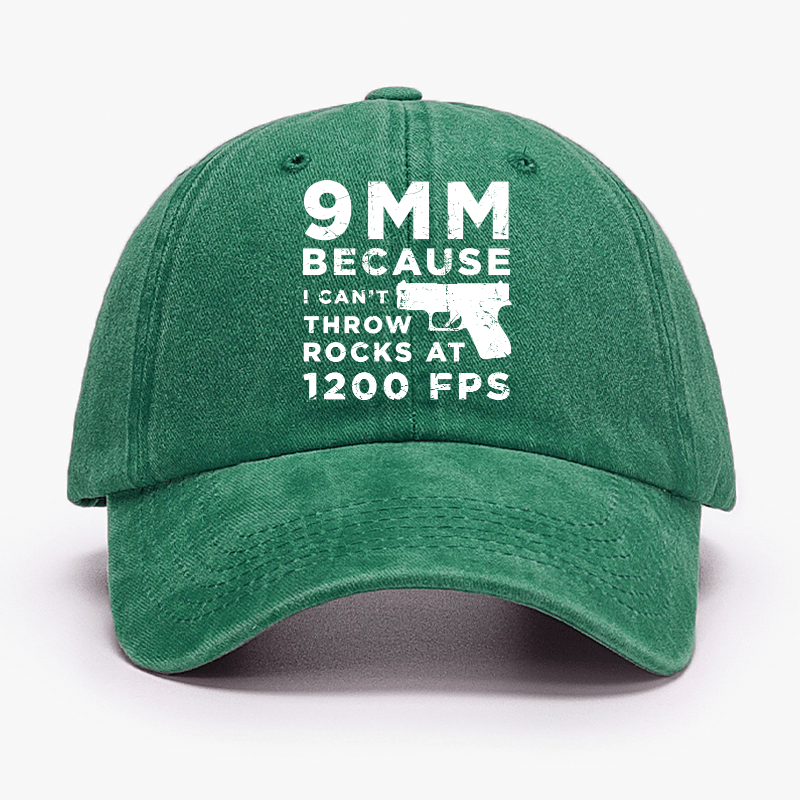 Maturelion Custom Cap 9mm Because I Can't Throw Rocks At 1200 Fps Cap
