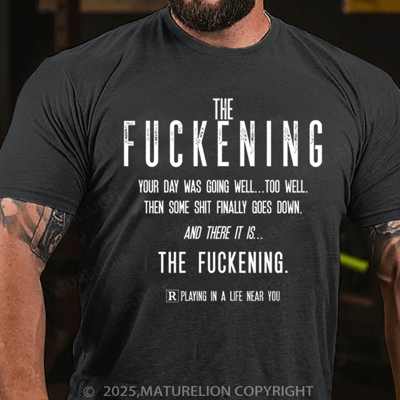 Maturelion Men's T-Shirt The Fuckening Cotton T-Shirt