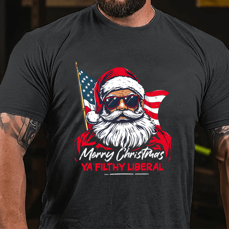 Maturelion Men's T-Shirt Ya Filthy Liberal T-Shirt