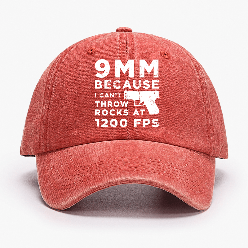 Maturelion Custom Cap 9mm Because I Can't Throw Rocks At 1200 Fps Cap