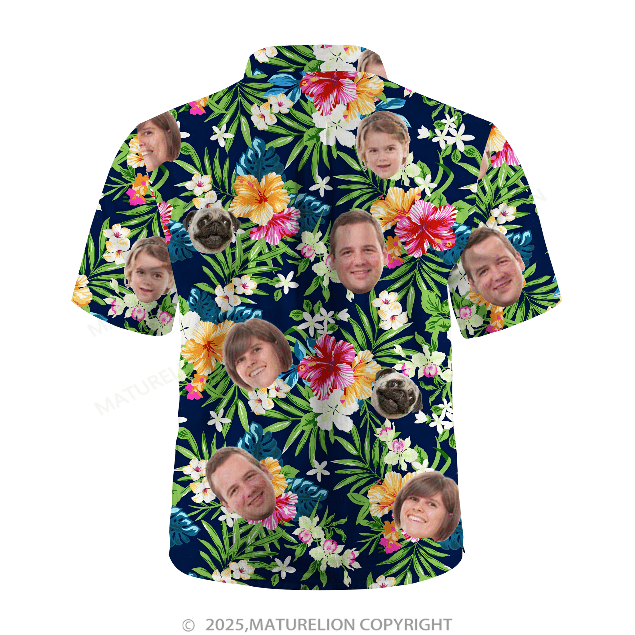 Maturelion Aloha Shirts Hawaiian Shirt with a Personalized Touch Hawaiian Shirt