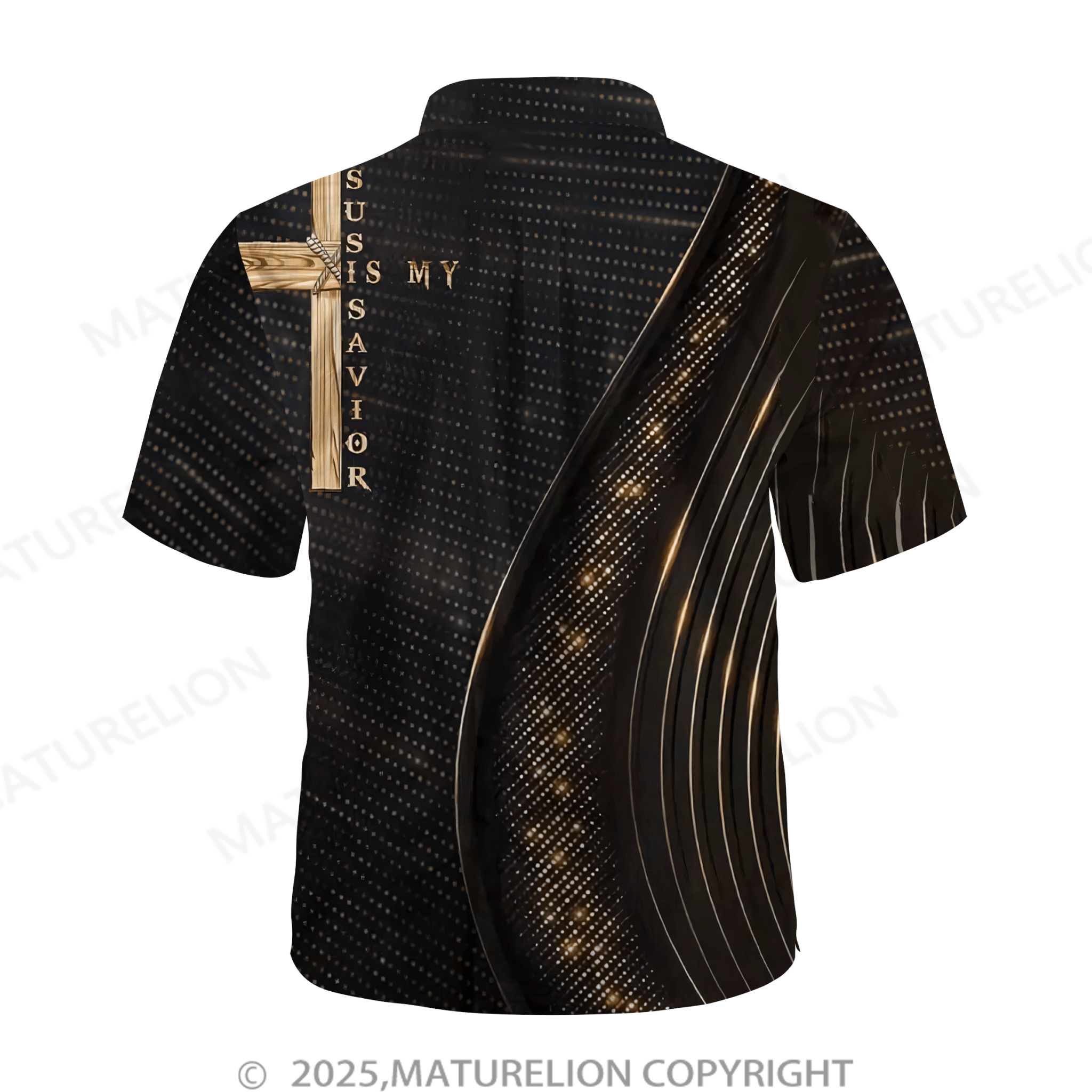 Maturelion Jesus Is My Sarvior The Cross Hawaiian Shirt