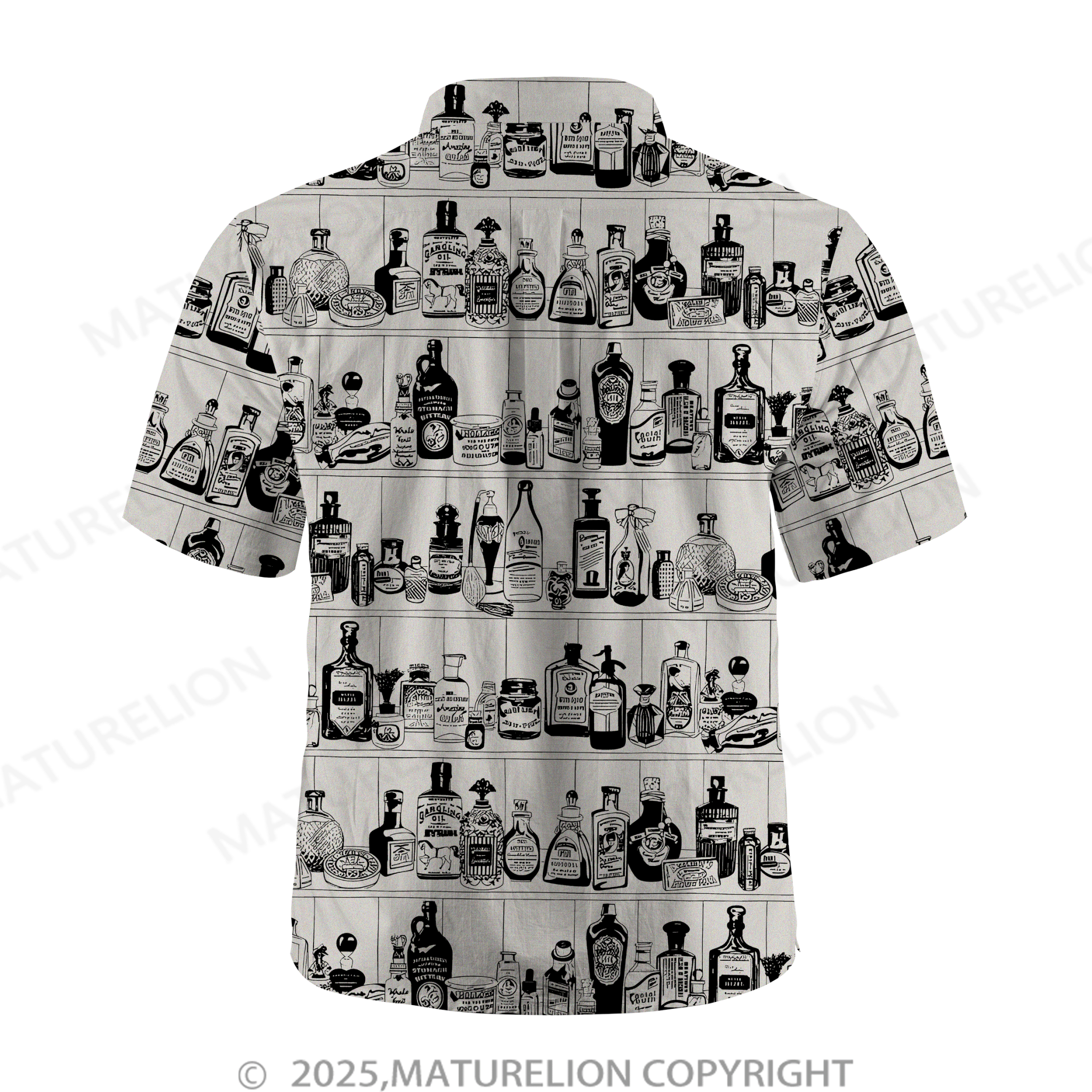 Maturelion Men's Hawaiian Shirt Pacific Flow Hawaiian Shirt