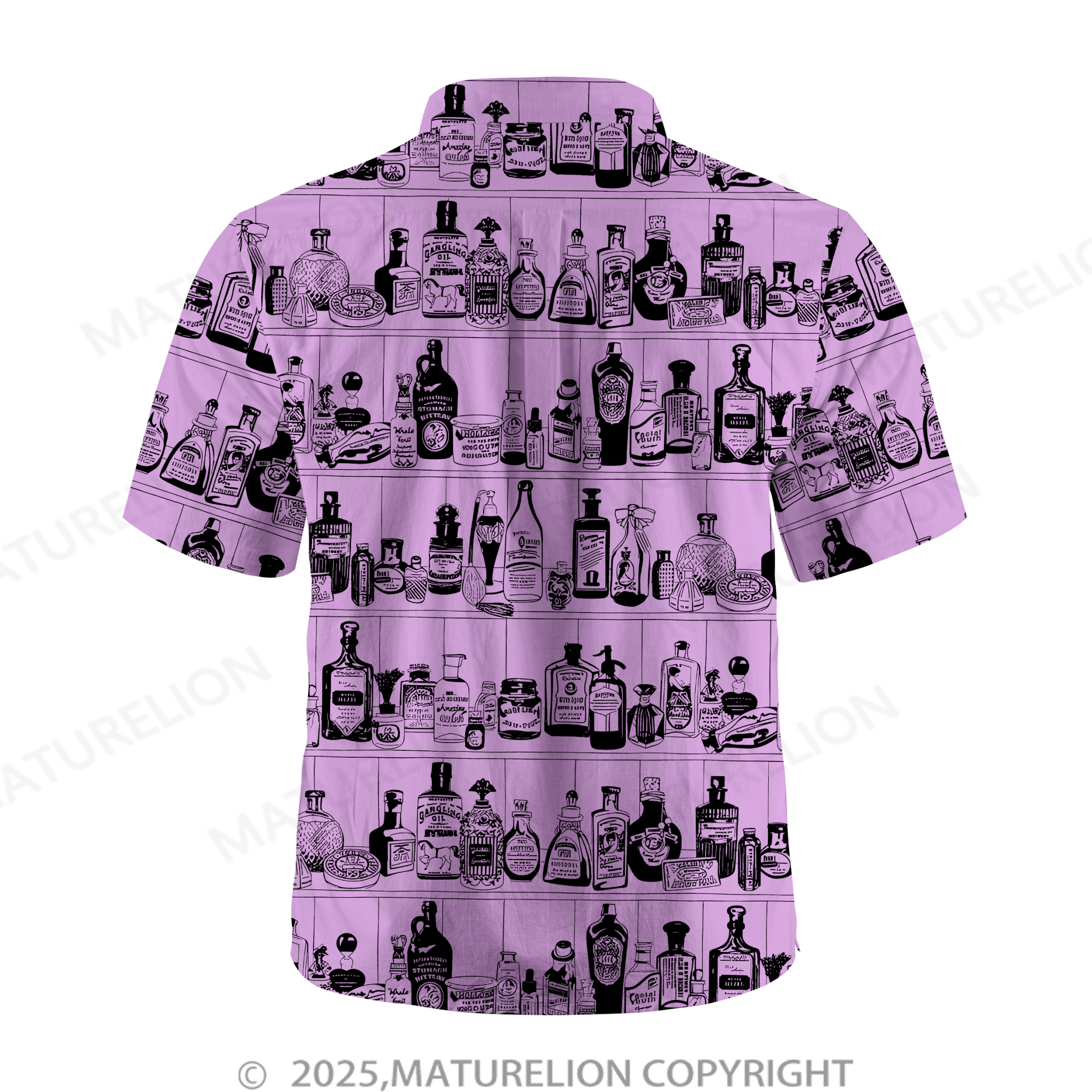Maturelion Men's Hawaiian Shirt Pacific Flow Hawaiian Shirt