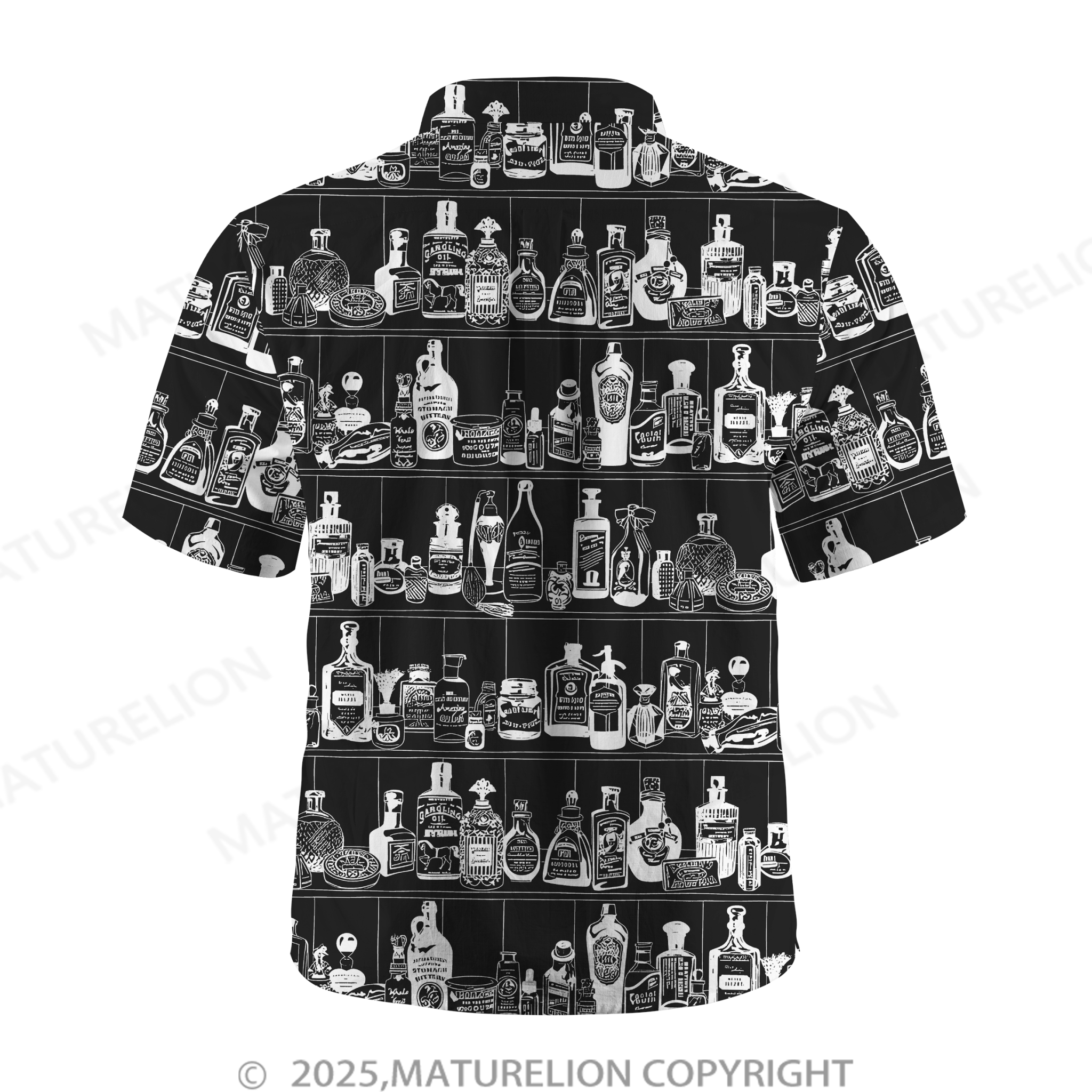 Maturelion Men's Hawaiian Shirt Pacific Flow Hawaiian Shirt
