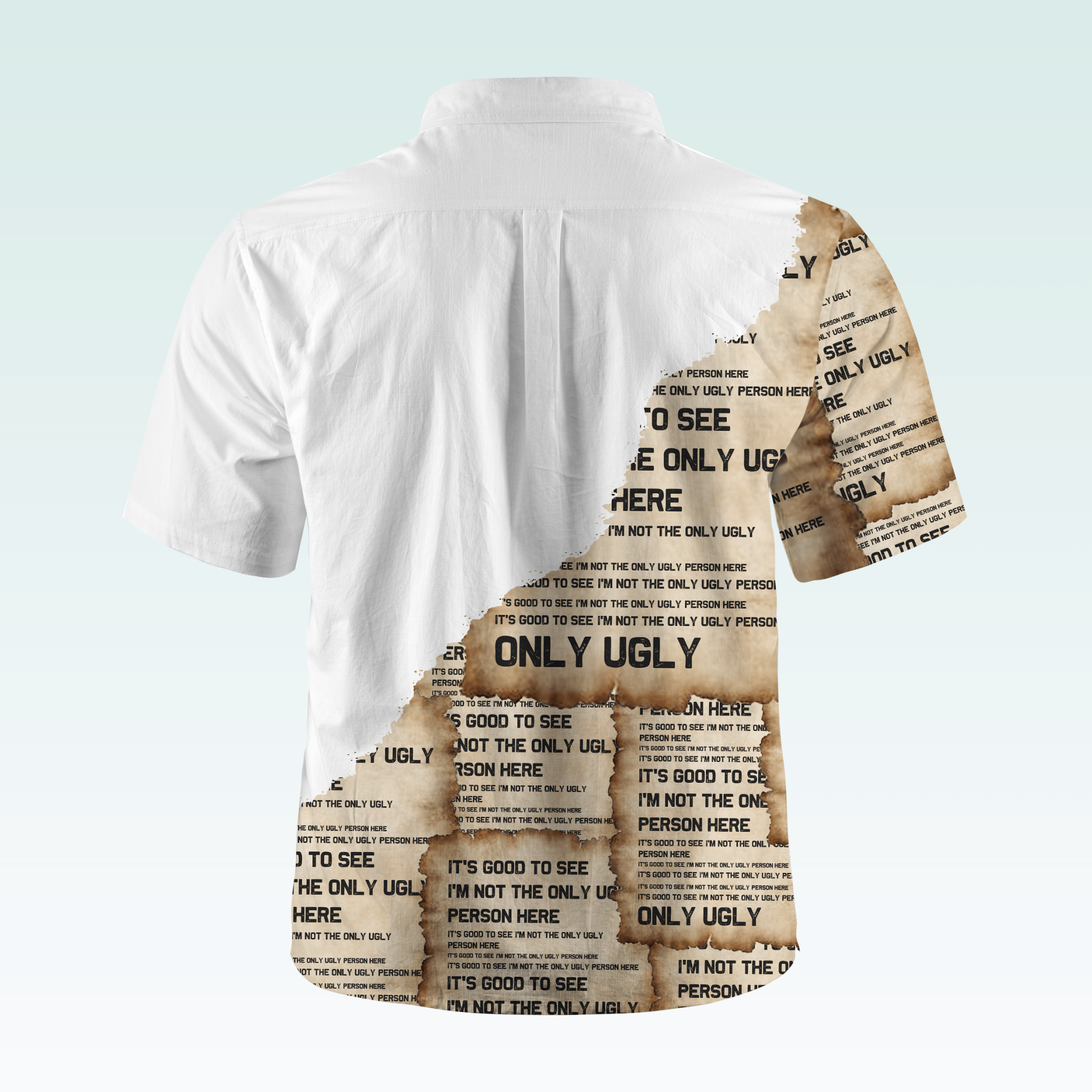 Maturelion Men's Hawaiian Shirt It's Good To See I'm Not The Only Ugly Person Here Hawaiian Shirt