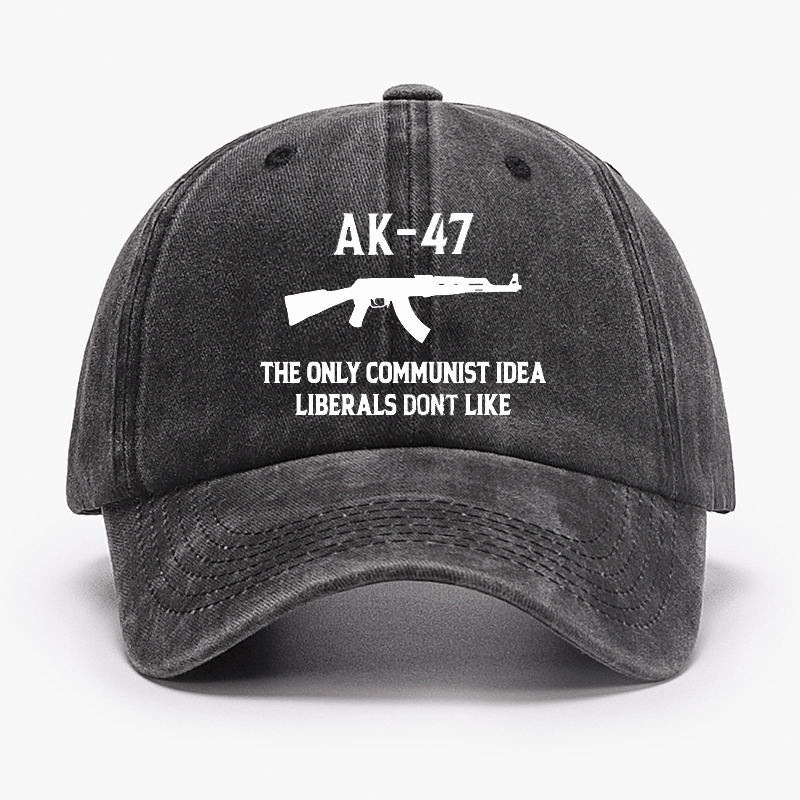 Maturelion Custom Cap AK-47 The Only Communist Idea Liberals Don't Like Cap