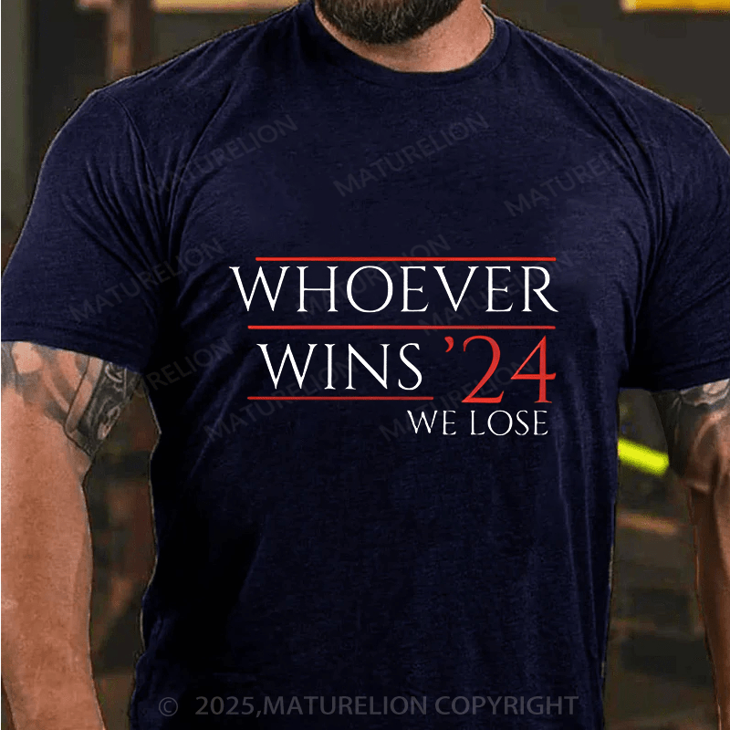 Maturelion Men's T-shirt Personalized Election T-Shirt  Cotton T-shirt