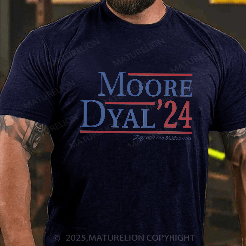 Maturelion Men's T-shirt Vote Day Outfit Cotton T-shirt