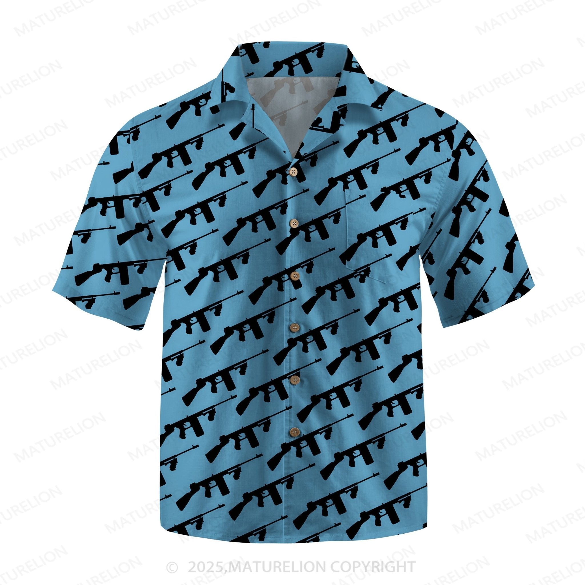 Maturelion Men's Hawaiian Shirt Aloha Spirit Hawaiian Shirt