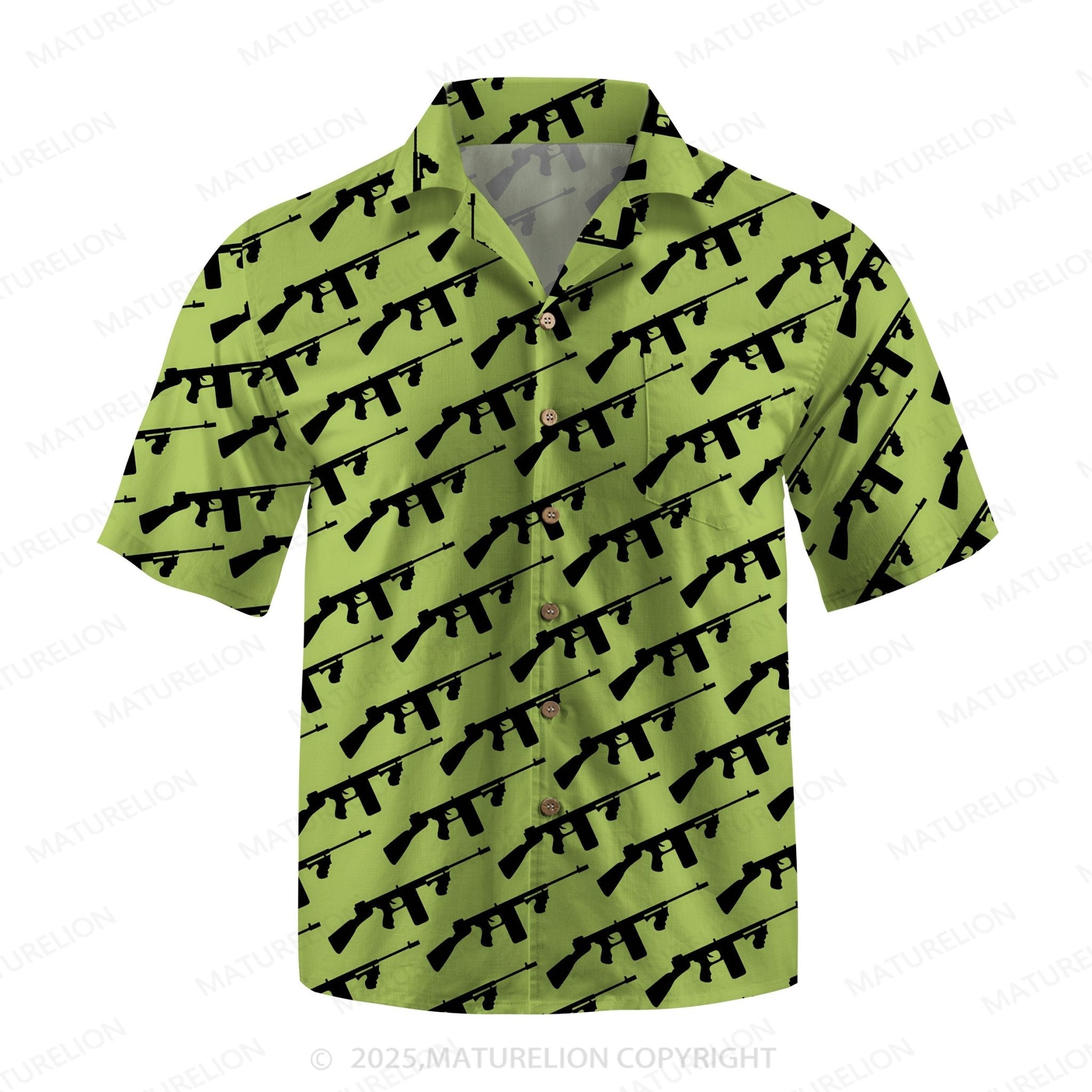 Maturelion Men's Hawaiian Shirt Aloha Spirit Hawaiian Shirt